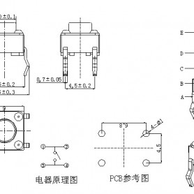 輕觸開(kāi)關(guān)克力大小和長(zhǎng)寬高有沒(méi)有關(guān)系？