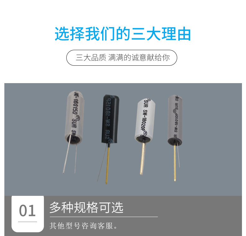 SW-580震動(dòng)開關(guān)多種規(guī)格