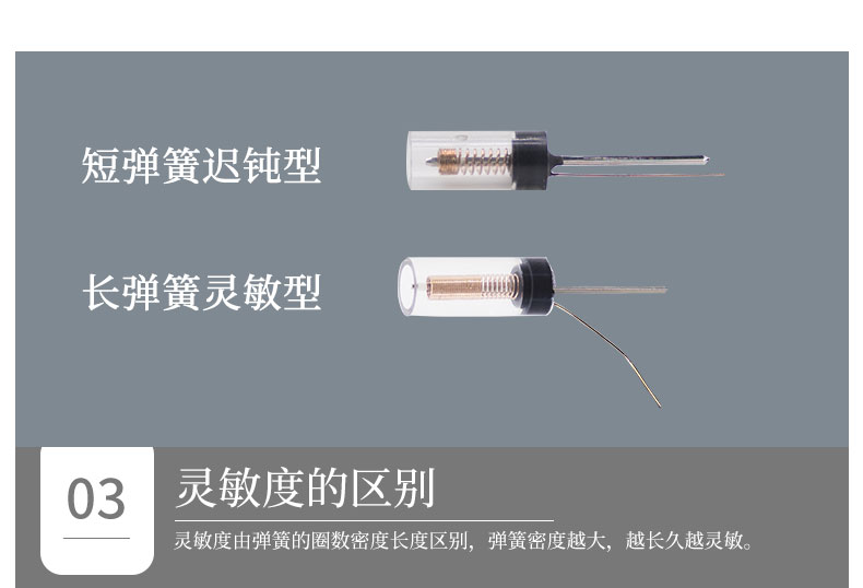 如何區(qū)分遲鈍型和靈敏型的震動開關