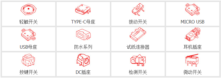 防水電子元器件