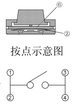 輕觸開關(guān)安裝圖