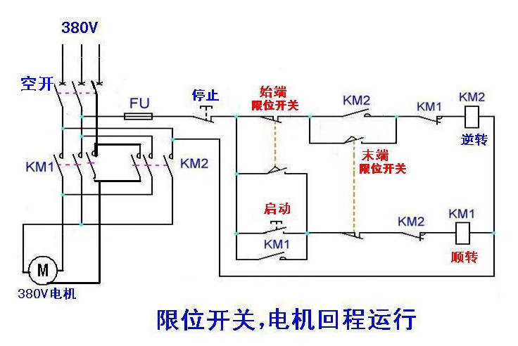 限位開(kāi)關(guān)電路